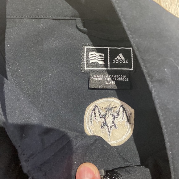 Adidas Bacardi labeled climaproof wind jacket 1/4 zip - Picture 4 of 6